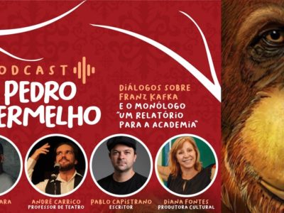 Capa do poscast Pedro Vermelho com fotos dos convidados